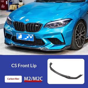 Spoiler Anteriore in Fibra di Carbonio Stile CS per <span class=keywords><strong>BMW</strong></span> F87 M2 Competition Coupé <span class=keywords><strong>2</strong></span> Porte 2018 - 2020 - Product Image 1