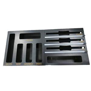 Vente en gros de sacs à sandwich en bois exquis personnalisés Organisateur de <span class=keywords><strong>cuisine</strong></span> en bambou 9 en 1 Distributeur de papier d'emballage Organisateur de sacs à fermeture éclair pour <span class=keywords><strong>tiroir</strong></span> - Product Image 6