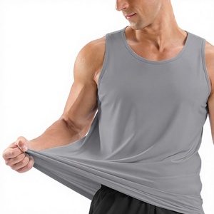 Camiseta Deportiva de Alto Rendimiento para Hombre, Secado Rápido, Sin Mangas, para Gimnasio, Fitness, Running, Ropa Deportiva, 100% Algodón, Cuello Redondo - Product Image 3