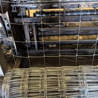 Ventes directes d'usine de maille tissée galvanisée à haute résistance d'immersion à chaud pour le bétail de moutons de ranch de ferme clôturant avec la protection des animaux