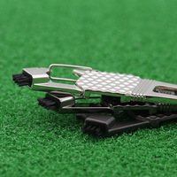 Outil de réparation de divots de golf multifonctionnel 7 en 1 en métal de haute qualité Dericsson avec brosse, accessoires de golf pour la réparation de la pelouse