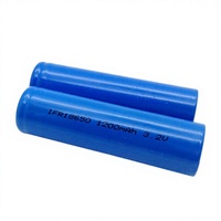 Sel Baterai Lithium Ion 18650 3.2v 1200MAH 1300mah 1400MAH 1500mah untuk Peralatan Tenaga Surya Elektronik Paket Baterai Lifepo4