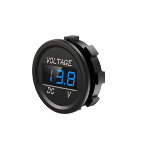 Kewig tùy chỉnh CE FCC chứng nhận phổ 5-48V đầu vào chống cháy PC không thấm nước LED kỹ thuật số vôn kế cho sửa đổi xe - Product Image 1