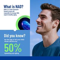 Patch NAD+ Boost pour le bien-être quotidien et la mise en place d'une routine d'énergie naturelle durable OEM