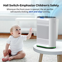 Katald 2026 Nouveau Purificateur d'Air Silencieux pour Animaux de Compagnie avec Filtre HEPA au Charbon, Élimine les Poils d'Animaux, les Allergènes, la Poussière et la Fumée pour Grandes Pièces