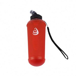 Bouteille pliable sans BPA pour le sport en plein air, 500 ml, TPU, course à pied - Product Image 4