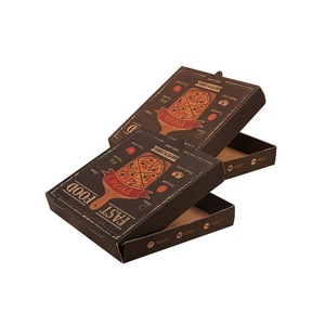 Scatole per <span class=keywords><strong>Pizza</strong></span> Personalizzate all'Ingrosso, Economiche, con Logo Personalizzato, in Cartone Ondulato per Consegna e Cottura - Product Image 5