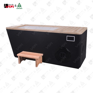 Vapasauna, venta directa de fábrica, bañera de agua fría de alta calidad con enfriador de acrílico de 1HP + terapia de hielo ALUHome Spa - Product Image 2