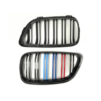 Grille de calandre double lamelles en ABS neuve de qualité supérieure pour BMW Série 2 F22 2014-2016 – Offre spéciale