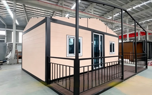 20 Foot 2 Container <b>House</b> Modern Minimalist Design with Light Steel Framing - Product Image 2