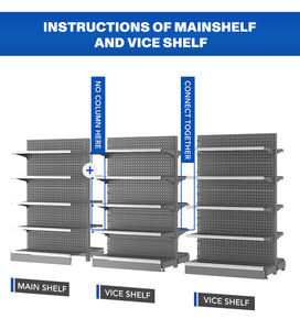 Estanterías para Supermercados, Tiendas de Conveniencia y Comercios, para Exhibición de Productos - Product Image 2