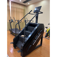 Escalade professionnelle Stepper Fitness Escalier avec programmes d'entraînement/LED/moniteur de fréquence cardiaque Escalier Master