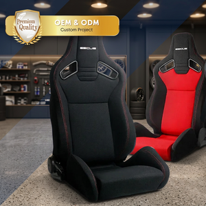 Siège de voiture de sport inclinable OEM Speedster Fabric Edition avec matériau respirant et esthétique audacieuse - Product Image 1