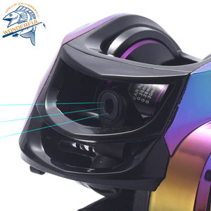 Moulinets de pêche de qualité supérieure pour la pêche à la <span class=keywords><strong>carpe</strong></span> en mer, bobine métallique 18+1bb, rapport de démultiplication 7.2:1, frein max 8kg, anti-décoloration, anti-explosion - Product Image 6