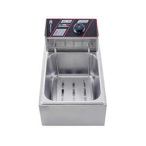 पैन केटल टैफल सिल्वरक्रेस्ट चिचरोन्स मर्सियल 2X12L प्रयुक्त वाणिज्यिक आलू चिप्स फ्रायर - Product Image 3