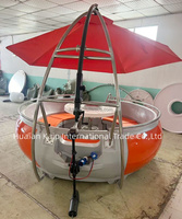 Bateau de sport gonflable avec moteur, bateau banane, barbecue, donut park