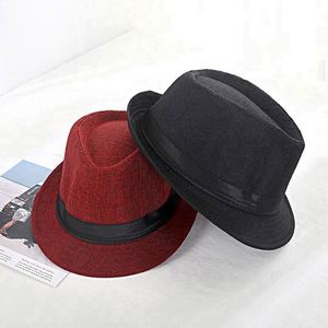 Cheap Custom Logo Character Style Panama Fedora Natural Grass Straw <b>Hats</b> <b>for</b> Unisex Outdoor Travel Ski Beach Jazz - Product Image 3