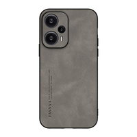 Pour Redmi Note 12 Turbo PU étui de téléphone en cuir peau de mouton couverture arrière en cuir souple bordure étui Mobile