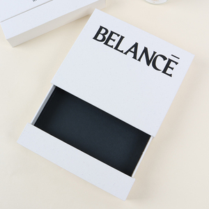 Boîte à bijoux en papier imprimé personnalisé écologique, logo personnalisé, couleur personnalisée, doublure en velours, marque MOJIU - Product Image 1