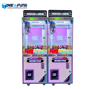 Nouvelles idées de produits <span class=keywords><strong>2023</strong></span> petite machine à griffes 21in métal monnayeur griffe jeu machine facture accepteur jouet grue griffe machine - Product Image 2