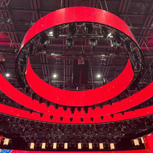 Tốt nhất sản phẩm thiết kế mới p2.976 trong nhà Màn hình <span class=keywords><strong>LED</strong></span> Pop Up hiển thị đứng cong cho thuê DJ Booth xách tay nhỏ Màn hình <span class=keywords><strong>LED</strong></span> trong nhà - Product Image 1