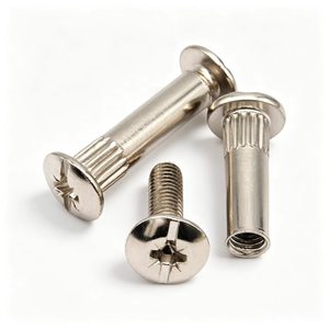 Vis Chicago à tête Phillips, connecteur mâle-femelle, écrou cylindrique, boulon de fixation pour meubles, livres, lits et tables - Product Image 4