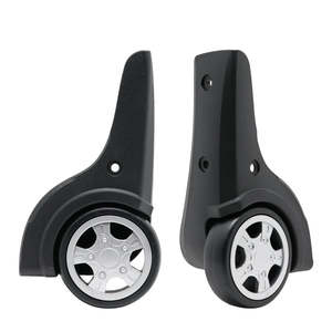 Usine personnalisé roulette coin roues valise chariot accessoires bagages roues pièces de rechange - Product Image 1