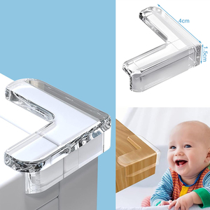 L-şekilli temizle köşe koruyucuları mobilya köşe kenar masa minder koruyucu koruyucular için bebek çocuk geçirmez köşe - Product Image 1
