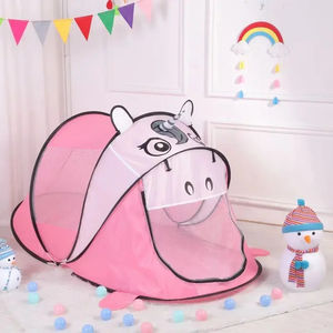 LOOK Pop Up Lovely Unicorn Large Princess Casle with Light Indoor Outdoor Kids Playhouse <span class=keywords><strong>Tente</strong></span> <span class=keywords><strong>tipi</strong></span> pliable - Product Image 1