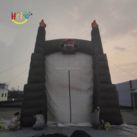 Arche gonflable publicitaire sur le thème des dinosaures pour fête, arche d'entrée gonflable
