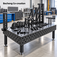 Nouvelle table de soudage industrielle 3D, dispositifs de fixation, établi modulaire de précision en acier Q355 avec traitement de nitruration pour le travail des métaux
