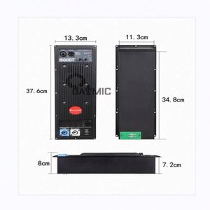 Nuevo Amplificador y Altavoz Mezclador de Potencia Real de 1500W 4ohm, Módulo Amplificador Activo con Carcasa Metálica, Clase D, Subwoofer - Product Image 3