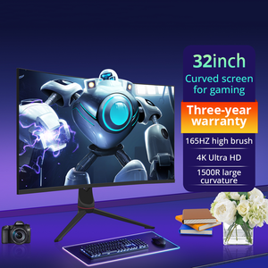Tùy chỉnh màn hình 20 27 32 inch Cong không biên giới chuyên nghiệp 2800R chơi game màn hình PC LCD màn hình với VESA - Product Image 2