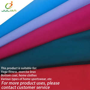 قماش نايلون 66 وليكرا للملابس، نسيج بوليستر سباندكس عالي المرونة لسراويل اليوغا وحمالات الصدر، مصنعي أقمشة الإيلاستان عالية المرونة - Product Image 4