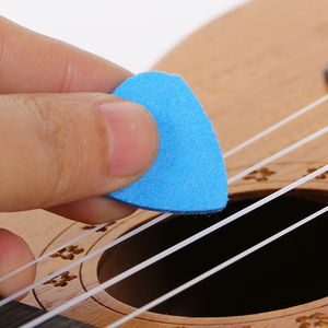 Púas de fieltro de lana de 3,2 mm de grosor para ukelele, púas de fieltro suave de tono bajo y suave, accesorios para instrumentos musicales - Product Image 5