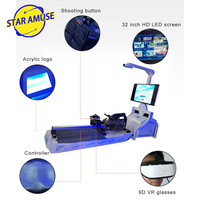 Simulador de realidad virtual para interiores, equipo de juegos, máquina de navegación VR, pista de remo deportiva interactiva de fibra de vidrio para aeropuerto