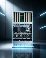 Serveur Rack 5U Double SP5 AMD EPYC Série 9005, Prise en Charge de 8 GPU Double Largeur, 6 To DDR5, Calcul IA, En Stock
