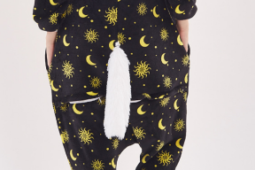 Pijama de Franela <span class=keywords><strong>Polar</strong></span> Térmica para <span class=keywords><strong>Mujer</strong></span>, Talla Grande, Diseño de Pegaso, para Primavera, Otoño e Invierno - Product Image 6