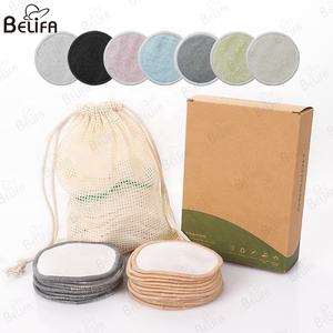 <span class=keywords><strong>Meilleur</strong></span> vendeur tampon de <span class=keywords><strong>coton</strong></span> réutilisable en bambou naturel haut de gamme tampons de <span class=keywords><strong>coton</strong></span> pour dressing tampons de maquillage lavables - Product Image 1