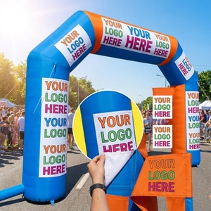 Custom <b>Large</b> Size <b>Inflatable</b> Advertising Arch Event Display Decoration Multi Color <b>Inflatable</b> Arch - Product Image 6