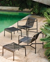 Nouvelle Arrivée Chaise d'extérieur en aluminium Palissade Légère Résistante aux intempéries Moderne Minimaliste pour Terrasse et Espaces Commerciaux