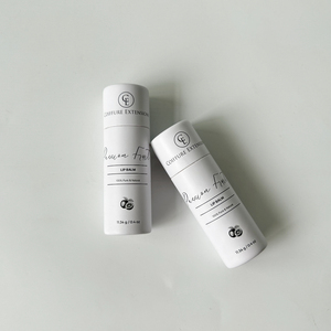 Tubo de papel de bálsamo labial biodegradable personalizado embalaje ecológico reciclable a granel cilindro de cartón Kraft caja de lápiz labial privado - Product Image 6