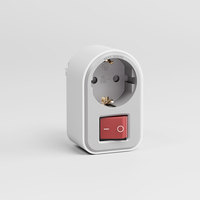 Adaptateur secteur Schuko Pheiyon, norme européenne EU, certifié TUV GS CE, prises de charge 16A, interrupteurs, pour la maison et le bureau, ODM OEM