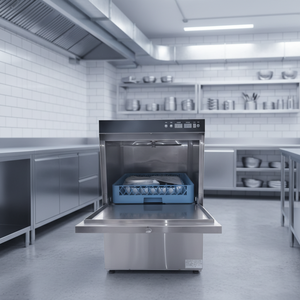 Commercial Undercounter Glass Washer, Jeeki Fully Automatic Glass Cleaning Machine, <strong>Restaurant</strong> Kitchen Back-of-House <strong>Equipment</strong> - Product Image 1