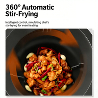Friteuse automatique pour la cuisson des protéines végétales en restaurant végétalien, idéale pour le tofu, le tempeh et le seitan