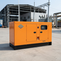 Groupe électrogène silencieux au gaz naturel 200 kVA 480 V 60 Hz avec démarrage automatique ATS et télécommande pour applications industrielles, champs pétrolifères et mines