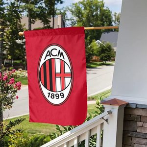 الجملة إيطاليا Thgjhya ميلان راية علم 3x5ft داخلي في الهواء الطلق الزخرفية راية البوليستر جهين إيطاليا ميلان العلم - Product Image 6