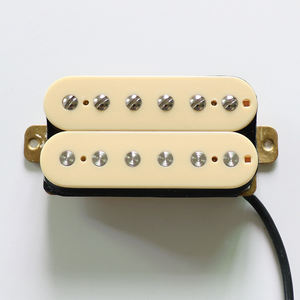 Donlis Alnico 2 Magnet bar LP <span class=keywords><strong>Humbucker</strong></span> Guitar Pickup <span class=keywords><strong>Vintage</strong></span> Style in Ivory zebra Colors - Product Image 6