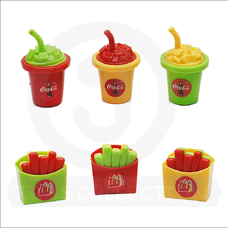 Лидер продаж 2023, миниатюрные Мультяшные палочки для еды Cocacola, рекламные прочие детские развивающие игрушки