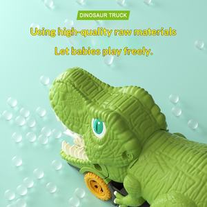 รถของเล่นไดโนเสาร์แบบเข็นขนาดใหญ่รุ่นใหม่ ไทแรนโนซอรัส เร็กซ์ รถขนส่ง เหมาะสำหรับเป็นของขวัญวันเกิด - Product Image 5